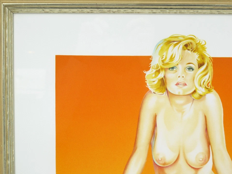 Mel Ramos (1935-2018) - Lithographie "Gitanes" Nummeriert 150/199 Signiert 1999 - Bild 3 von 4