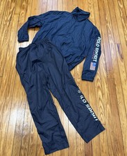 Vintage Polo Sport Ralph Lauren Anorak Windbreaker Spell Out Tracksuit Set Med