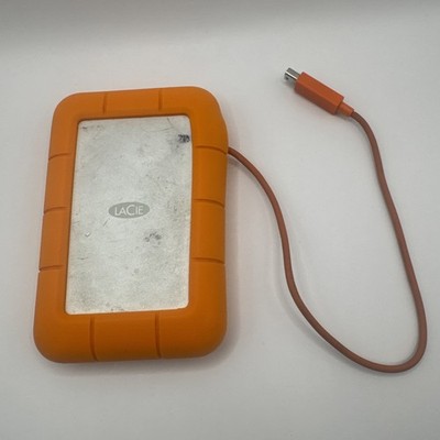 LaCie Rugged 2TB Thunderbolt & USB 3.0 Externe Festplatte - getestet & funktionsfähig