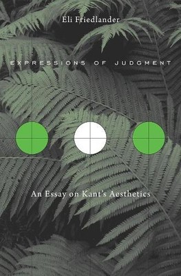 Eli Friedlander Expressions of Judgment (Hardback)