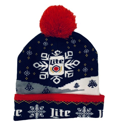 Miller Lite Beer Ugly Christmas 