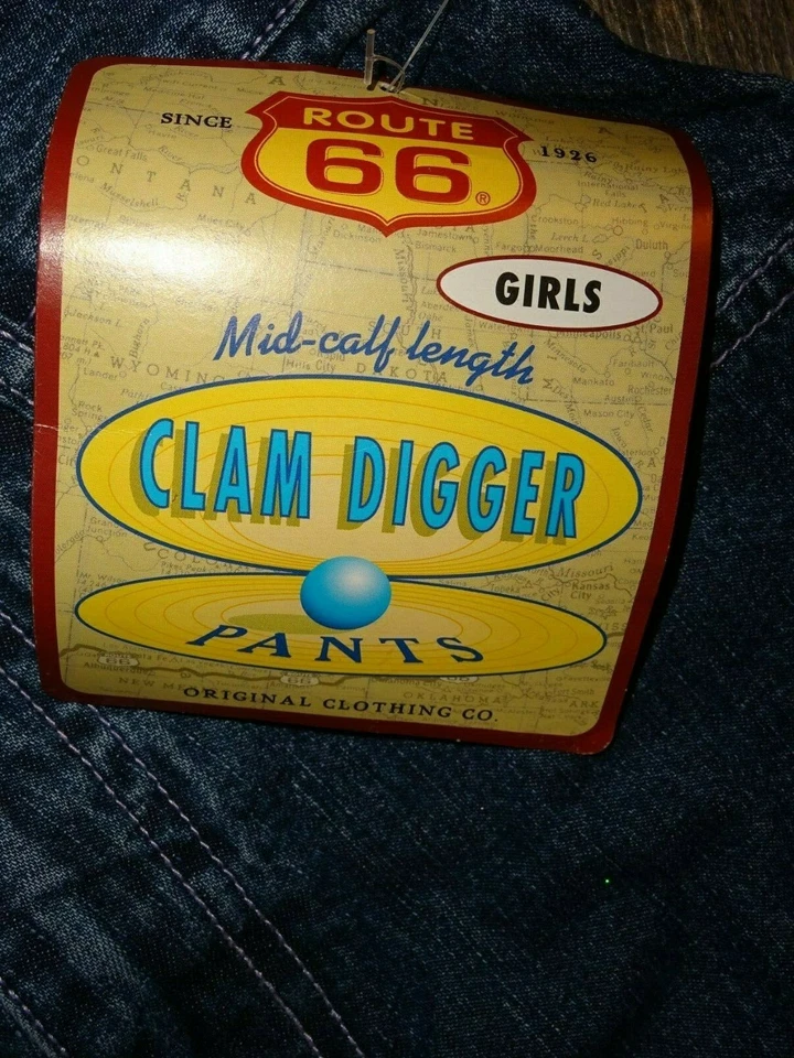 Niña Talla 12 Grande ~ Pantalones Denim Crop Pant ~ Encaje Cami Tank Top Camisa Foto 4 de 4