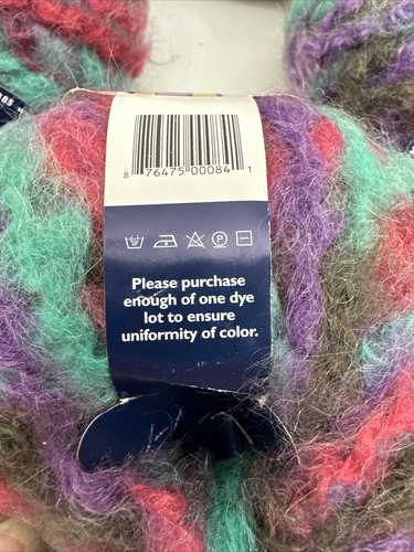 Misty N.Y. Yarns Color 2 Acrylic Mohair Wool Blend KNIT CROCHET Italy Lot of 4 - Picture 5 of 7