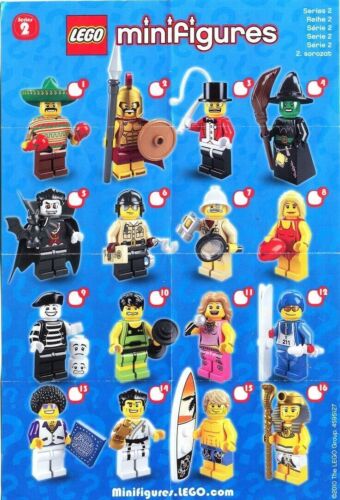 LEGO Minifigures Series 2 (8684) Retired 2010 NEW ** You Pick Figure ** - Picture 2 of 12