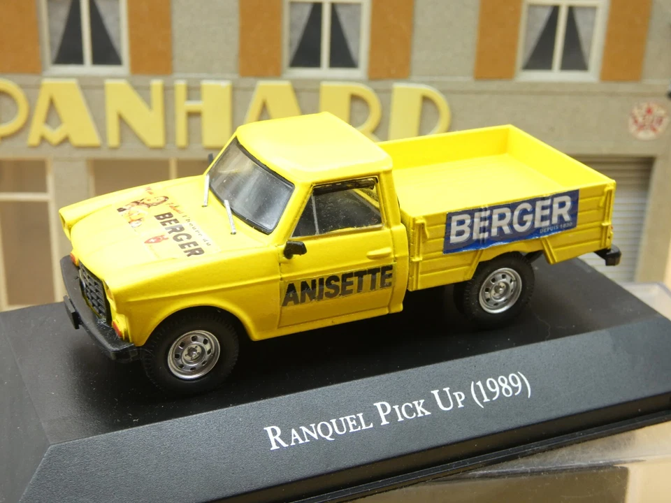 RANQUEL PICK UP 1989 1/43 Transformation PUB BERGER Boite TBE Modèle Unique - Photo 2/4
