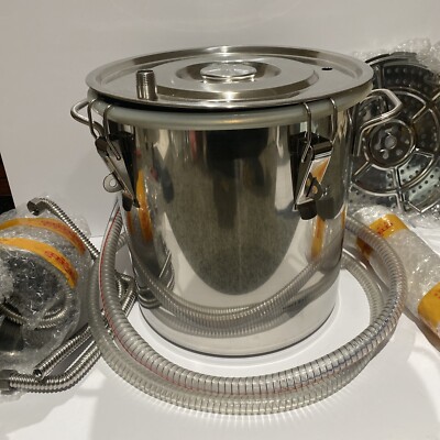 Alcohol Still 5 Gal 20l Water Alcohol Distiller Wine Whisky Brandy INCOMPLETE*