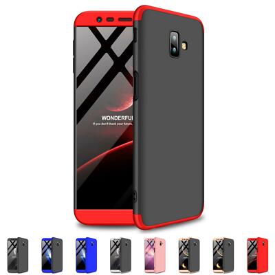 Hülle für Samsung Galaxy J6 J6+ PLUS (2018) 360 Grad Case Cover Displayschutz