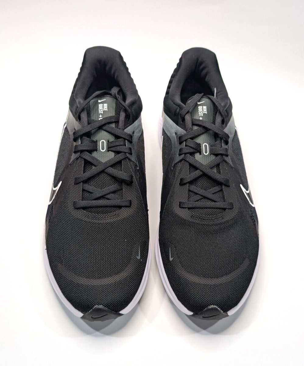 Nike Quest 5 Black/White/Grey Men display picture 2