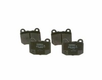 Bremsbelagsatz, Scheibenbremse Hinten Passend FüR Subaru Bosch 0986494865