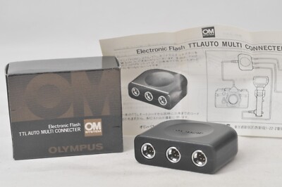 MINT* Olympus TTL Auto Cord T 0.6m Flash OM System OM-4 Ti