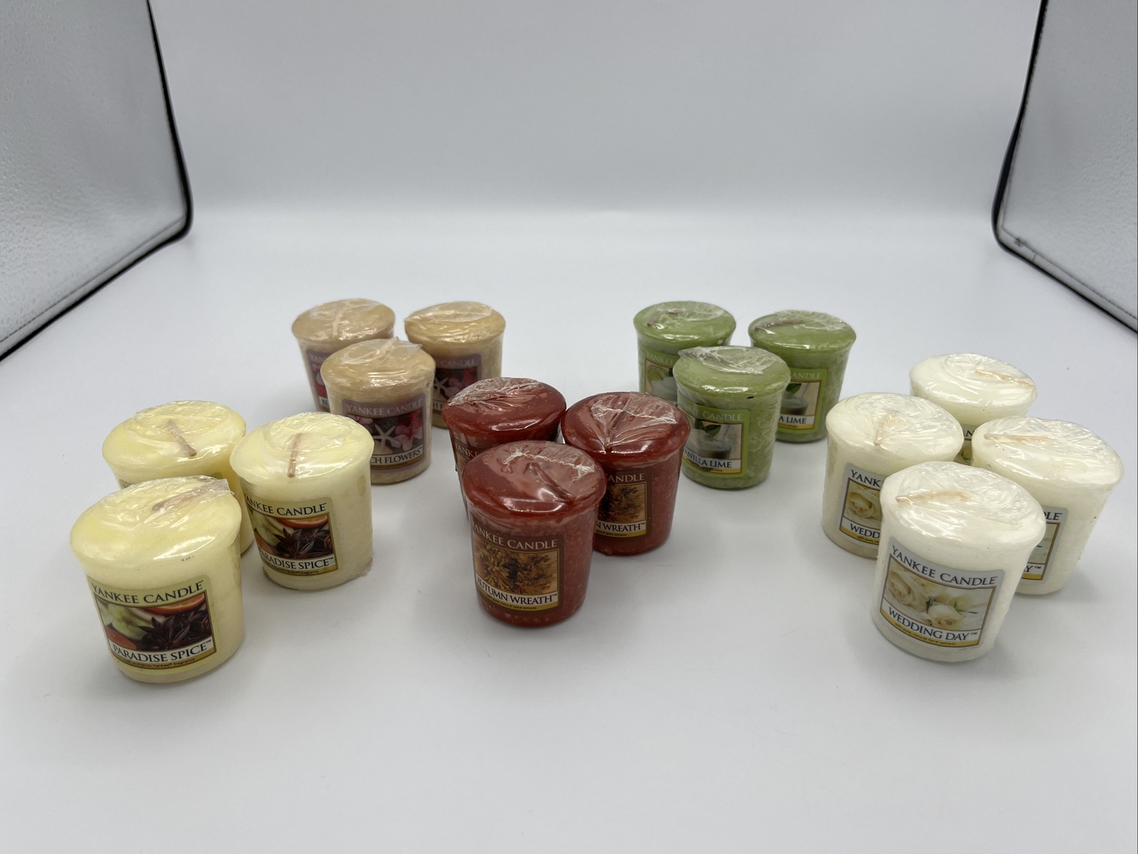 Yankee Candle Votive Unopened All Older Scents 1.75 oz Each Lot of 16