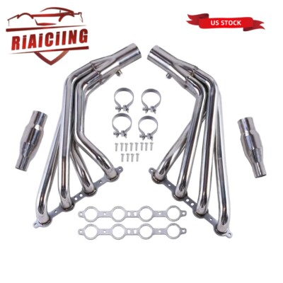 for 2010-2015 Chevy Camaro SS LS3 6.2L V8 Long Tube Stainless Manifold Headers