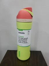 Owala FreeSip Stainless Steel Water Bottle / 24oz / Color: Flower Power