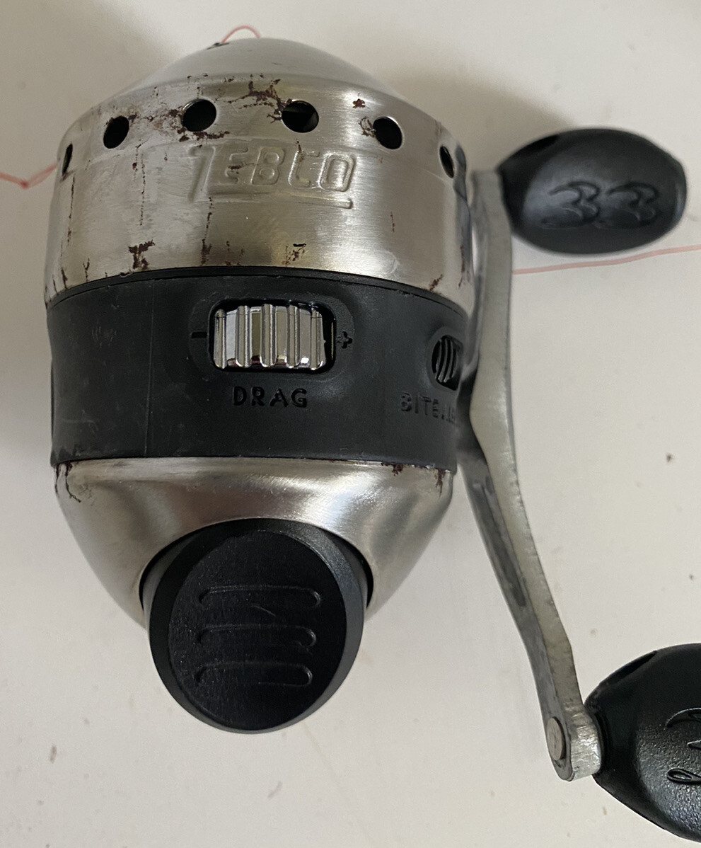 Zebco 33 3 Ball Bearings Gear Ratio Spincast Fishing Reel | eBay