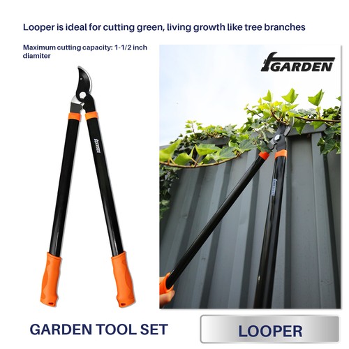 Garden Tools Set-3 Piece Cast-Aluminum Heavy Duty Gardening Kits - Picture 4 of 7