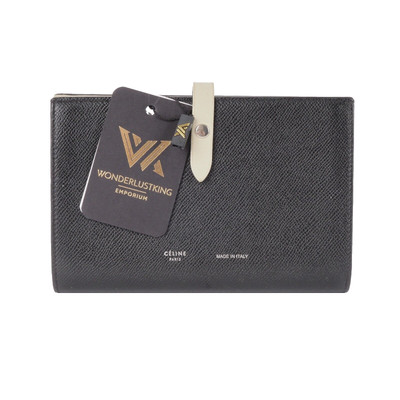 CELINE Medium Bifold Compact Leder Organizer Kartenetui Luxus Designer OP: 740  