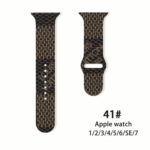 Modemarke Silikon Uhrenarmband für Apple Watch alle Serien Armbanduhr Armbänder - Bild 70 von 72