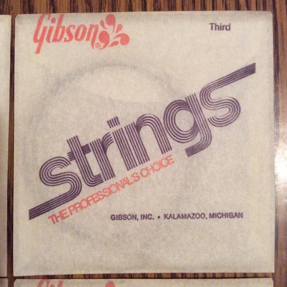 Vintage NOS Gibson Tenor Banjo G Strings Lot Of 4 - Image 4 of 4