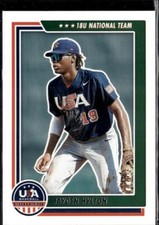 2022 Panini USA Baseball Stars & Stripes #58 Jayden Hylton
