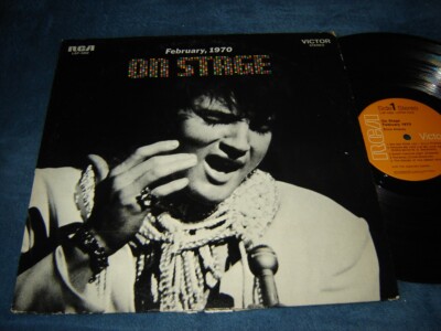 沢田研二 ACT ELVIS PRESLEY Elvis Presley – On Stage-February LP
