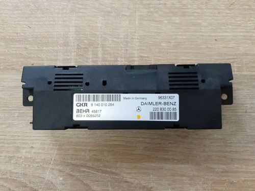 Mercedes Benz S KLASSE W220 Heizung Klimaregelung Modul 2208300085