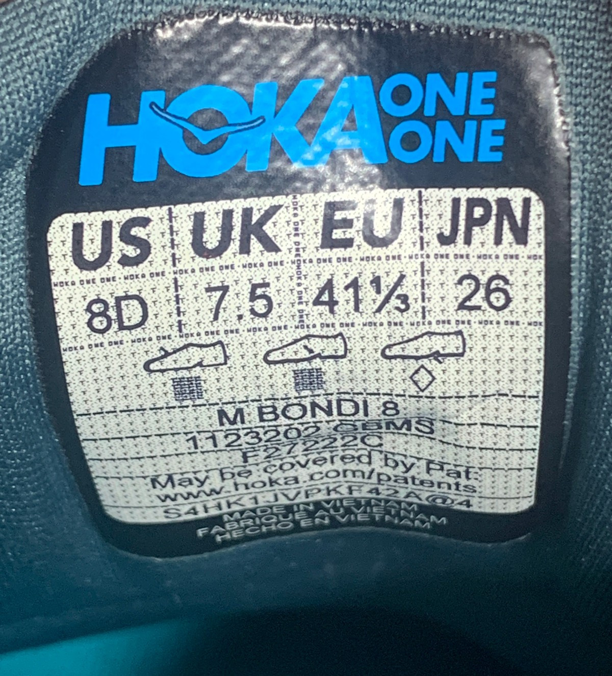 Hoka One One Bondi 8 Shoes Mens Size 8D Gray Yellow Running Sneakers Max Cushion thumbnail 8