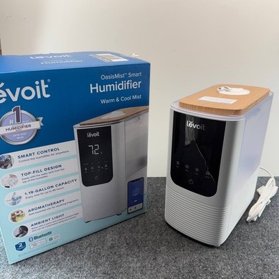 Levoit OasisMist Smart Humidifier Warm & Cool Mist 4.5L LUH-O451S-WUS Open Box