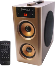 RHB70 Home Theater Compact Powered Speaker System, Bluetooth/Usb/Sd/Fm, 4" Subwo