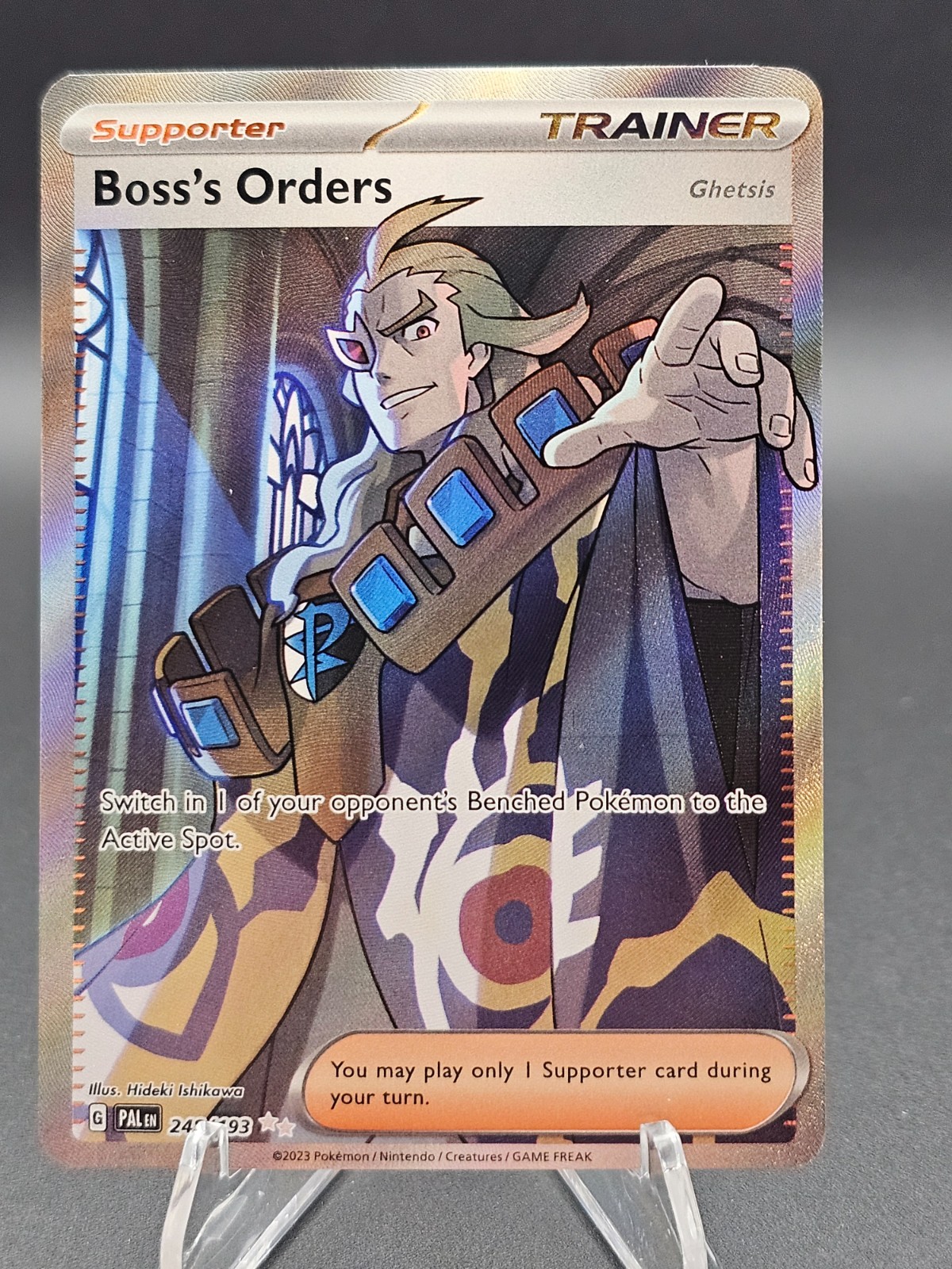 Pokémon TCG - Boss's Orders 248/193 - Paldea Evolved - Ultra Rare NM/M