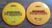 Discraft Z Swirl 2025 Tour Series - Gossage Raptor + Ulibarri Captain's Raptor