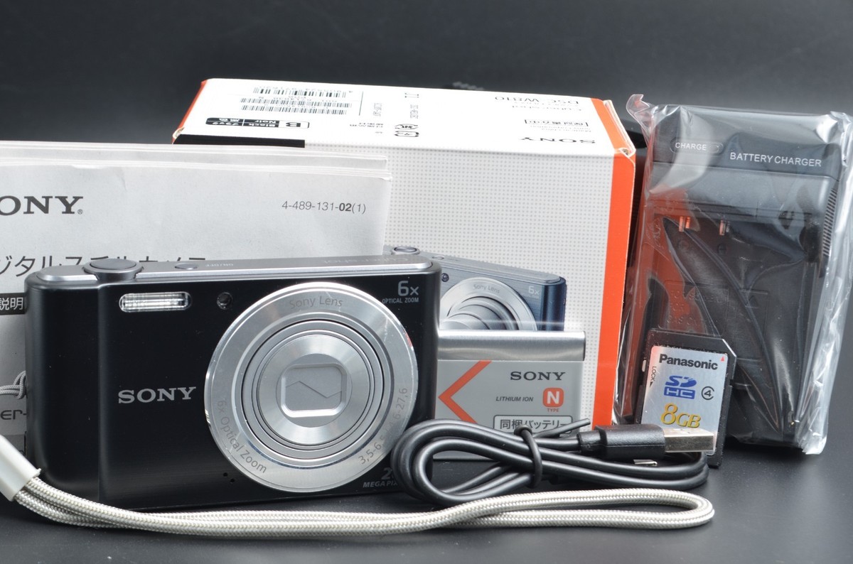 Sony Cyber-shot DSC-W810 20.1MP Compact Digital Camera Black