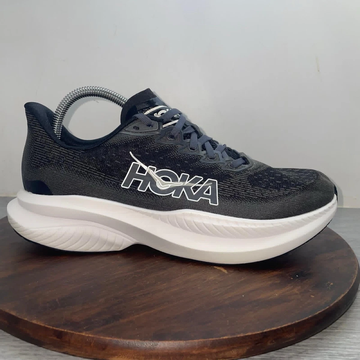 Hoka Mach 6 Black White Running Shoes Sneakers Men\'s Size 7.5 D 1147790 BWHT HOKA ONE ONE® Mach 6 for Men | HOKA ONE ONE® main image 4