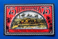 Deutschland 75 Pfennig 1922  - Neuguinea - Afrikanische Kolonie- Aunc/UNC