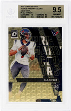 2023 Donruss Optic CJ Stroud Rookie Primary Colors Gold Vinyl #5