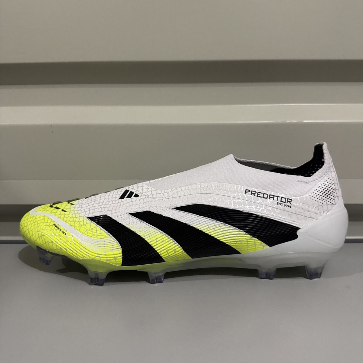 Adidas Predator Elite LL FG Soccer Cleats Mens Sz 10.5 White