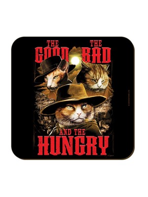 Horror Katzen Die Guten, Die Bösen & Die Hungrigen Untersetzer