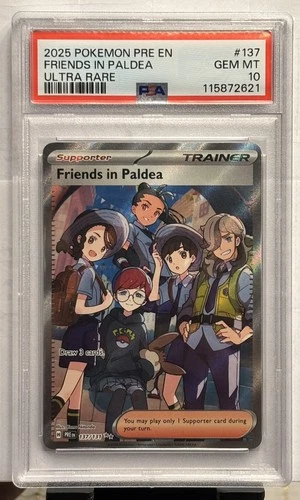 Friends in Paldea 137/131 Sv: Prismatic Evolutions Holo PSA 10