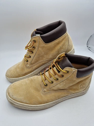 Stivali Timberland Dause Chukka beige camoscio metà taglia UK 9 EU 43 5