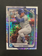 2024 Bowman Chrome #BCP-68 Jared Serna New York Yankees Mini-Diamond Refractor