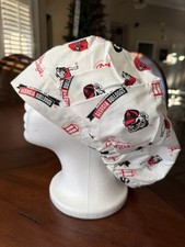 UGA Bouffant Scrub Hat For Women