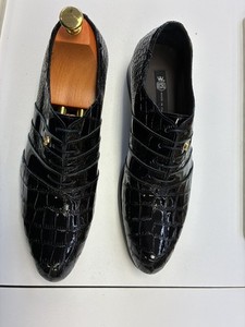 Cerruti Bespoke Leather Italy‎ Hexagon Pattern Loafers Dress Shoes Men’s 10.5 Cerruti Men Shoes | eBay main image 2