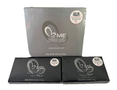 LOT Makeover Essentials Contour Kit + Mystic Eyes + Beauty Streak Blush Bronzer