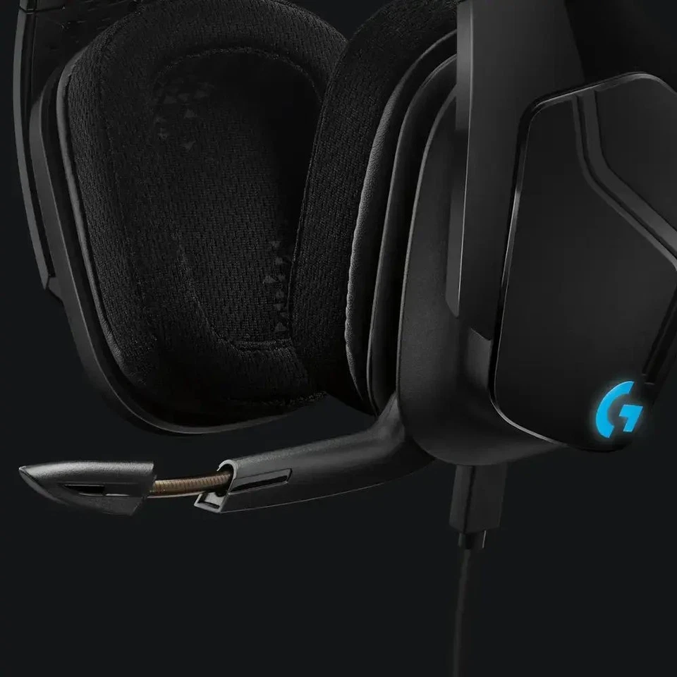 Headset Gamer Logitech G635, Surround 7.1, Drivers Pro-g 50mm, Flip-to-mute - Image 3 of 4