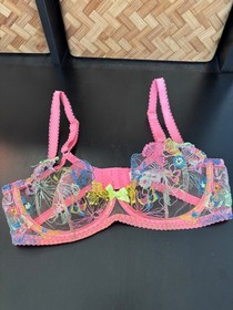 Agent Provocateur Zuri Pink Bra 34D