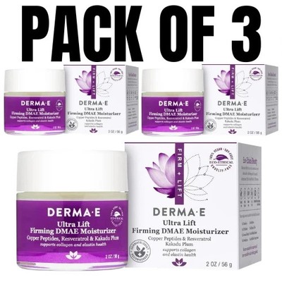 Derma E Firming Moisturizer with DMAE, Alpha Lipoic C   2 oz (Pack of 3)