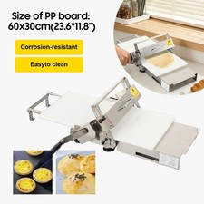 Manual Pastry Dough Sheeter Dough Roller Croissant Dough Press Machine