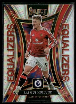 Rasmus Hojlund 2024 Panini Select Premier League Equalizers Manchester United