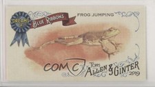 2019 Topps Allen & Ginter Dreams of Blue Ribbons Minis Frog Jumping Contest c7z