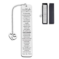 Bookmarks Granddaughter Kids Grandma Gift Graduation Birthday Girls Book Mark