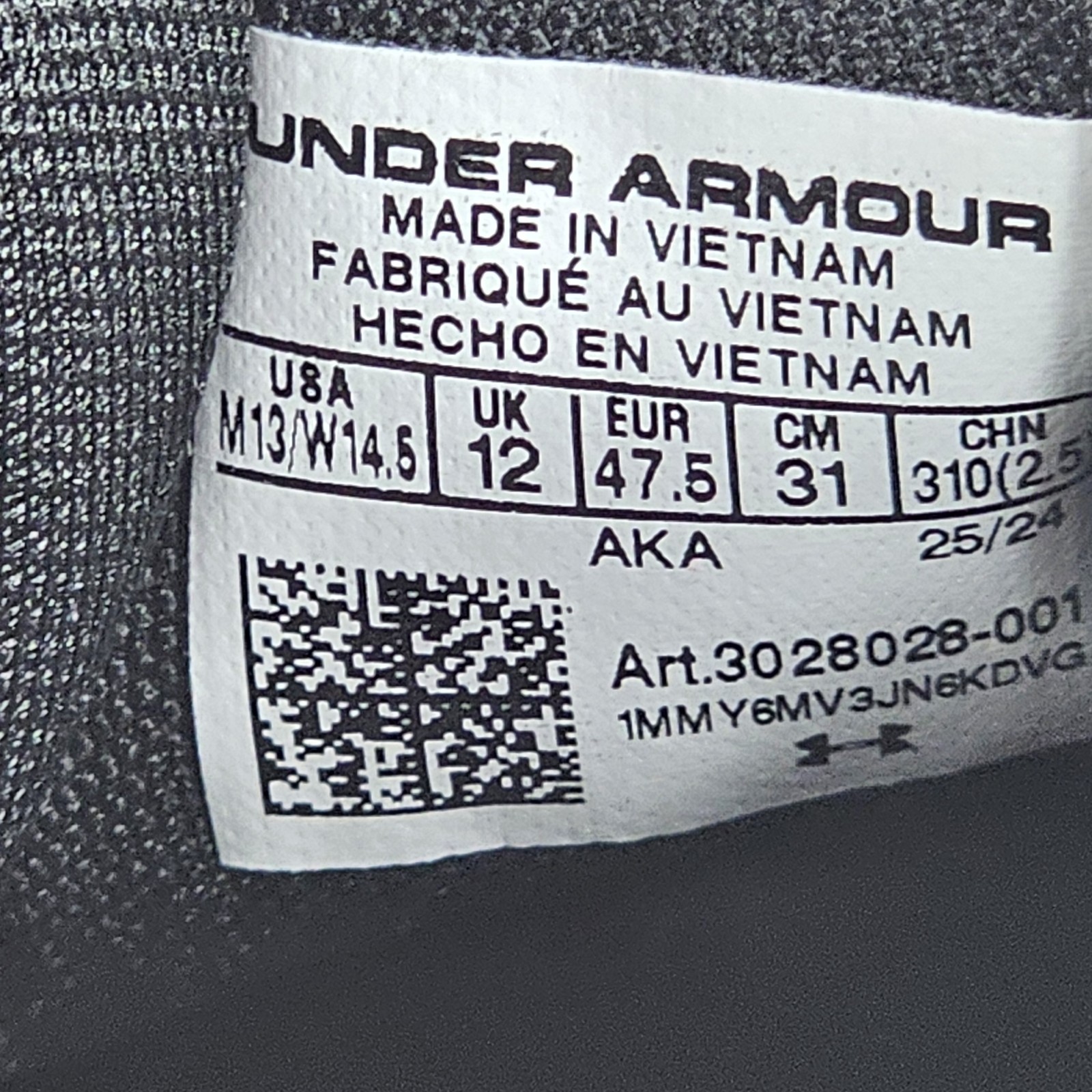 Under Armour Reign Lifter Shoes Men's Size 13 Triple Black Gym Lifting Sneakers thumbnail 7